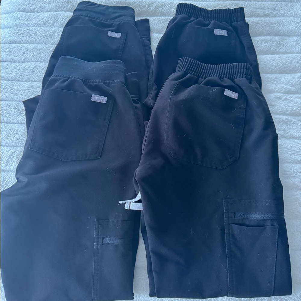 Figs Scrub Bottoms XXS/P (lot of 4)